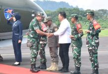 Kasad Jenderal TNI Maruli Simanjuntak M.Sc.ke Kunjungan Kerja Wilayah Terdampak Bencana Korem 023/KS Kota Sibolga Sumut