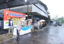 Ribuan Botol Miras Hasil Operasi Pekat Digilas Di Mapolres Indramayu