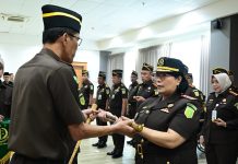 Kejati Jabar Lantik Kejari Kabupaten Tasikmalaya,Bekasi,Cimahi