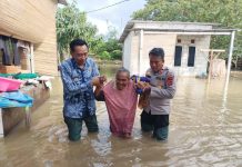 Akibat Besarnya Luapan Air Kali Beji 4 Desa Terendam Di Kecamatan Bongas Indramayu