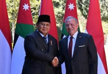 Presiden Prabowo Terima Apresiasi Raja Abdullah II Atas Komitmen Indonesia Pada Solusi Dua Negara Di Istana Basman Yordania