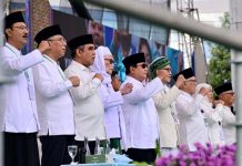 Mujahadah Kubro Satu Abad Nahdlatul Ulama (NU) : Presiden Prabowo Tegaskan Saya Tidak Akan Mundur Setapak Pun Melawan Bentuk Korupsi