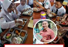 LUAR BIASA TERBUKTI: Siswa SMP Negeri Unggulan Sindang Antusias Adanya Program Makan Bergizi Gratis (MBG) Menunya Sehat
