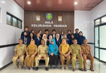 Kegiatan KKN Mahasiswa UNPAD Jatinangor Selesai Di Kelurahan Paoman Indramayu