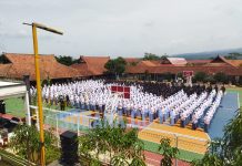 Seribu Kolecer Berputar Jadi Pelajaran Karakter Di SMA Negeri 1 Cikijing Majalengka