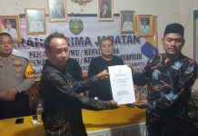 Serah Terima Jabatan Kepala Desa Sumber Jaya Masa Bakti 2026-2034