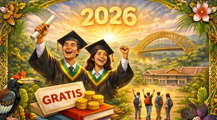 LUAR BIASA : Pemprov Kalimantan Timur Gratiskan Uang Kuliah Tunggal Mahasiswa Di Semua Semester Tahun 2026