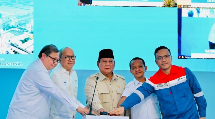 Groundbreaking 13 Proyek Hilirisasi Nasional Tahap II Senilai Rp116 Triliun Di Refinery Unit IV Cilacap Jawa Tengah