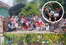 Keluarga Besar SMPN Unggulan Sindang Gelar Silaturahmi dan Perpisahan di Arahan