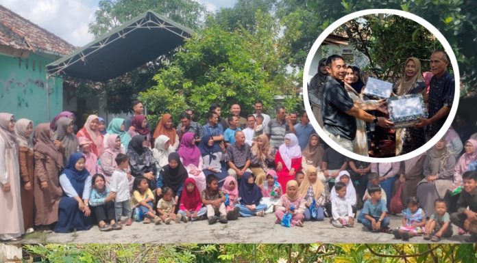 Keluarga Besar SMPN Unggulan Sindang Gelar Silaturahmi dan Perpisahan di Arahan