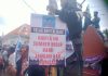 Gerakan Ribuan Massa KOMPI Gruduk Kantor Bupati Indramayu Tuntut Program PSN Sengsarakan Petani Tambak Pantura