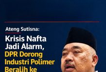 Krisis Nafta Jadi Alarm, Anggota DPR-RI Fraksi PKS Dorong Industri Polimer Beralih Ke Biomassa