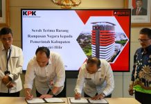 Giliran Pemkab Indragiri Hilir Riau Terima Dari KPK Hibahkan 13 Bidang Tanah Rampasan Senilai Rp3,6 Miliar