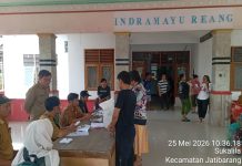 Pemdes Sukalila Bagikan 399 Keluarga Penerima Manfaat Bantuan Pangan Bulan Februari Dan Maret 2026