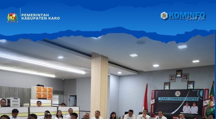 Bupati Kabupaten Karo Antonius Ginting Pimpin Business Matching Kerjasama Antar Daerah Dengan Kota Palangka Raya