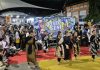 Car Free Night (CFN) Kota Indramayu Makin Meriah Siswa SD Negeri 3 Margadadi Tampilkan Kreasi Seni Budaya Di Pasar Mambo