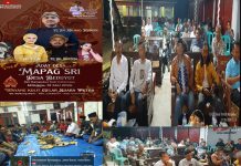 Pemdes Beduyut Bangodua Adakan Budaya Mapag Sri Dengan Hiburan Wayang Kulit