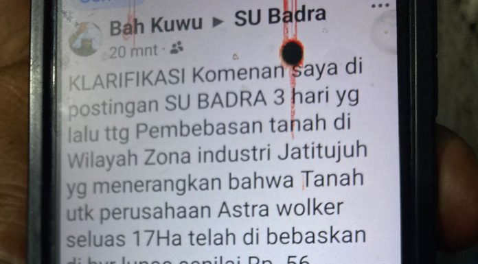 Ramai Tuduhan Di Medsos Klarifikasi Tegaskan Abdul Goni Hanya Fasilitator Investor
