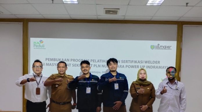 Pemkab Indramayu Bersama PLN Nusantara Power Cetak Welder Untuk Kawasan Industri