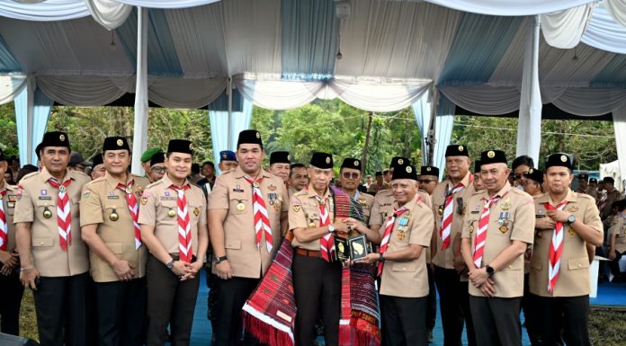 Wakil Gubernur Sumut ‘’ Surya ‘’Buka Jambore Daerah XI Sumut 2026 Ajak Pramuka Jadi Teladan Dan Generasi Harapan Bangsa