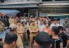 Bupati Deliserdang dr H Asri Ludin Tambunan Tinjau Pasar Rakyat Tanjung Morawa Kaji Penataan Pedagang Di Jalan Perintis Kemerdekaan