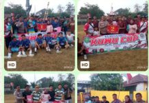 Meriahkan HUT RI Ke-80 Tahun Desa Jayamulya Gelar Turnamen Sepakbola “Kuwu Cup”