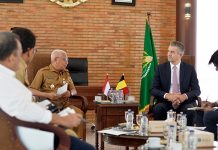 Wakil Gubernur Sumut Surya Tawarkan Peluang Investasi Kepada Duta Besar Belgia