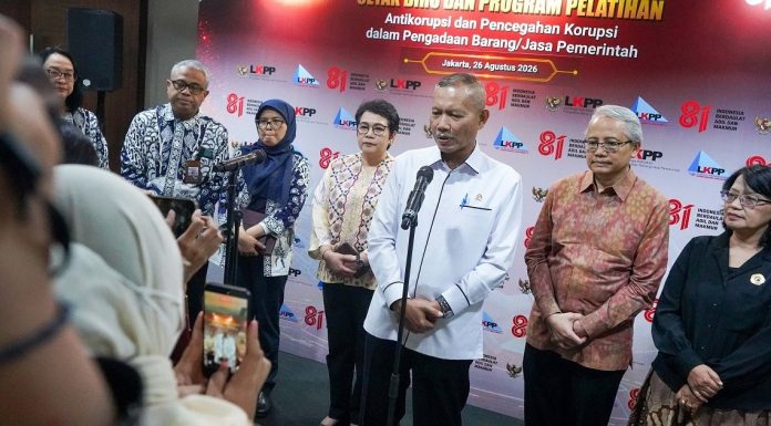 KPK-LKPP Perkuat Integritas Lewat Pelatihan Kompetensi Antikorupsi Pengadaan Belanja PBJ Pemerintah Capai Rp 243,7 Triliun