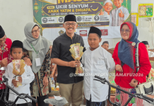 Wakil Bupati Indramayu Syaefudin Apresiasi Kegiatan Yayasan Nurul Ulum Indramayu Khitanan Massal Gratis Untuk 26 Anak Yatim Dan Dhuafa