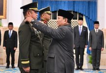 Presiden Prabowo Lantik Maruli Simanjuntak Sebagai Wakil Panglima TNI Merangkap Kepala BNPP